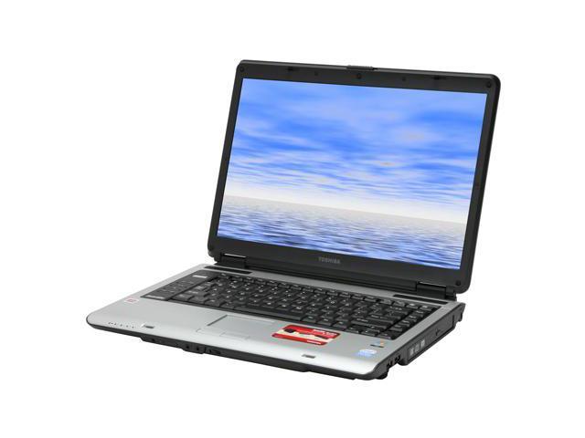 Toshiba Satellite stock photo