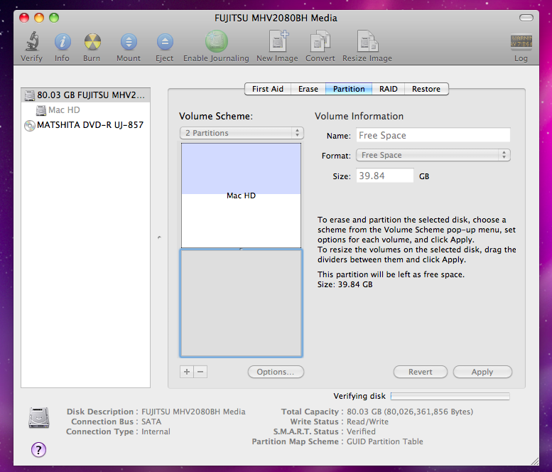 OSX Disk Utility